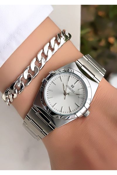 Homies Original Invoice Waterproof Women's Wrist Watch with Bracelet Gift