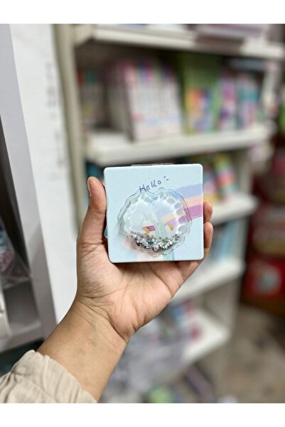 EyER Shoping Taşınabilir Makyaj Aynası Çanta Aynası Ve Cep Aynası Kapaklı