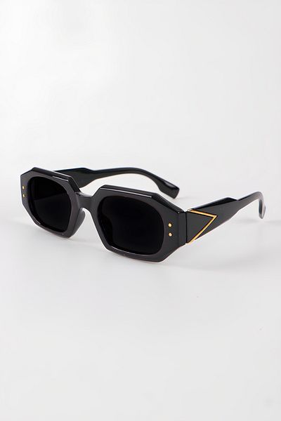 Eyesofia Pintazo Black Unisex Vintage Sunglasses