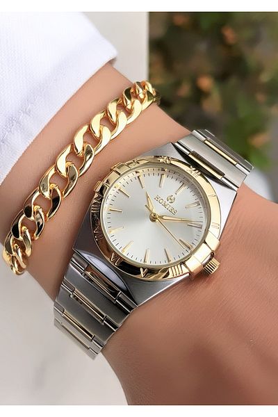 Homies Original Invoice Waterproof Women's Wrist Watch with Bracelet Gift