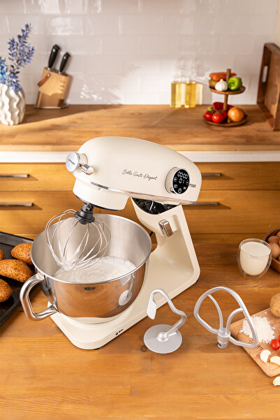 Emsan Bella Gusto Elegant Stand Mikser Krem