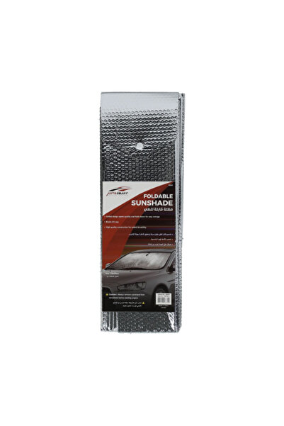 AUTOSMART مظلة سيارة قابلة للطي 150 × 90 سم
