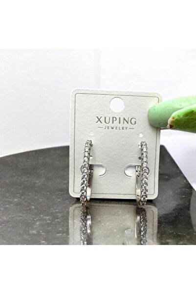 YD İTHALATTAN XUPİNG HALKA KÜPE-GRİ