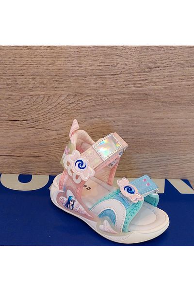 Vicco Vi̇cco Ari̇al Girl's Powder Phylon Sandals