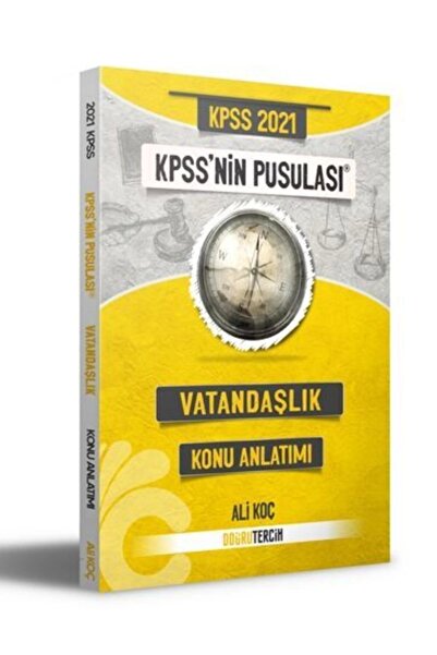 Doğru Tercih Yayınları Doğru Tercih Yayınları 2021 Kpss'nin Pusulası Vatandaş...