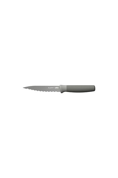 Berghoff Cuțit utilitar Balance, 11,5 cm, zimțat, oțel, gri