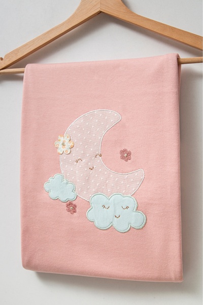 Bebitof Cute Moon and Cloud Patterned 10 Piece Boxed Newborn Bebitof Hospital Release Bodysuit Set