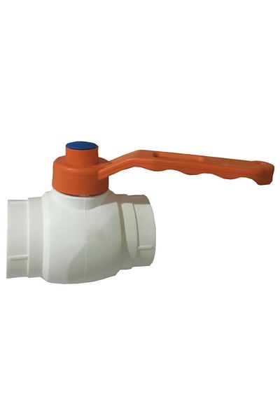 flores PPR stopcock with lever, 20 mm x 20 mm