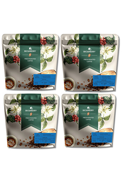 Brownberry Latin Amerika Kahveleri Tadım Seti 4 X 250 gr