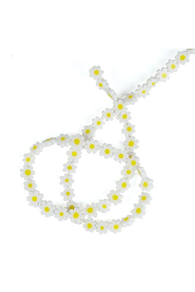 Prestij Boncuk Murano Glass Beads with Daisy Figures Handmade Figured Glass Beads