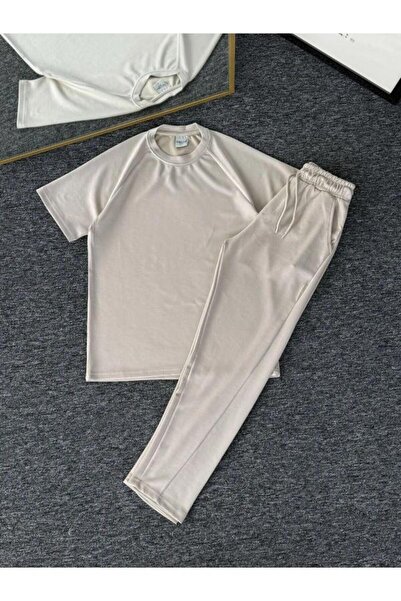 COMANCHERO Erkek Reglan Kol Havuç Kesim Fit Eşofman Takımı Alt Üst