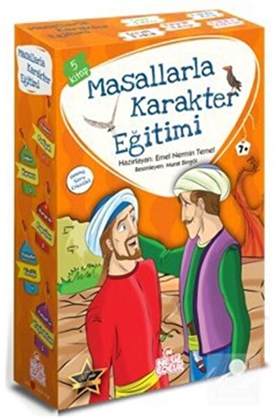 Nesil Çocuk Yayınları تدريب الشخصيات بالحكايات (5 كتب في صندوق)