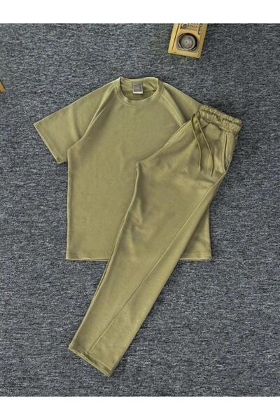 COMANCHERO Men's Raglan Sleeve Carrot Cut Fit Tracksuit Set Bottom Top