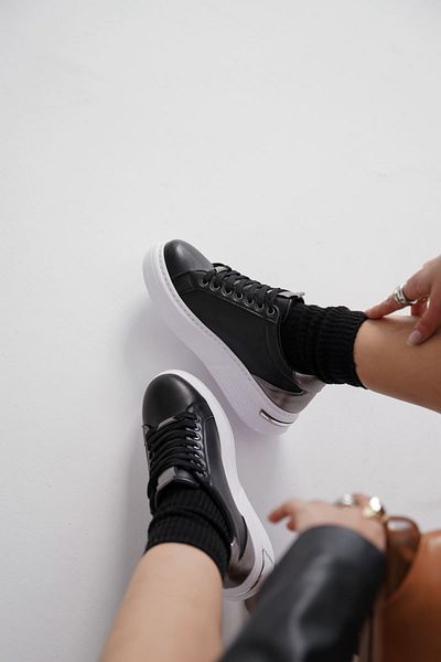 Zerenyus Pantofi sport negri Vega Premium Platinum pentru damă