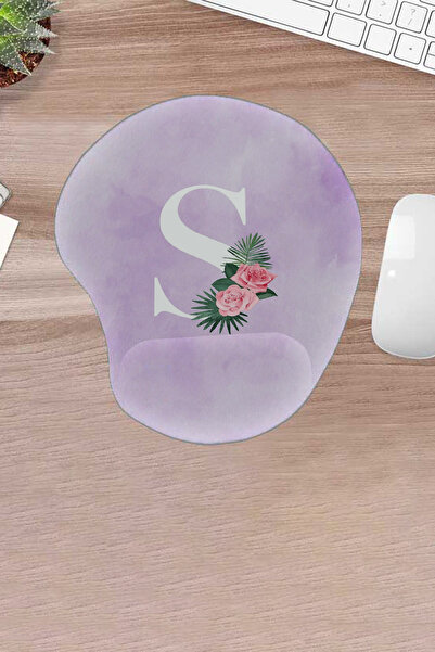 KARMAT Damla, litera S, cu suport pentru încheietura mâinii, mousepad persona...