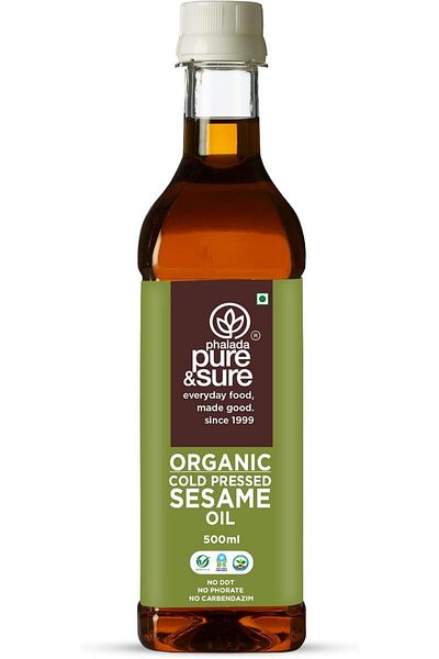 Pure & Sure PURE&SURE ORGANIC BLACK SESAME OIL 500ML