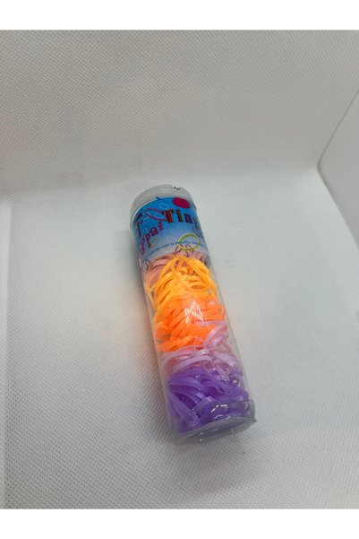 Çınar Aksesuar Cauciuc pentru împletitură de păr - Colorat - (Cutie mare)