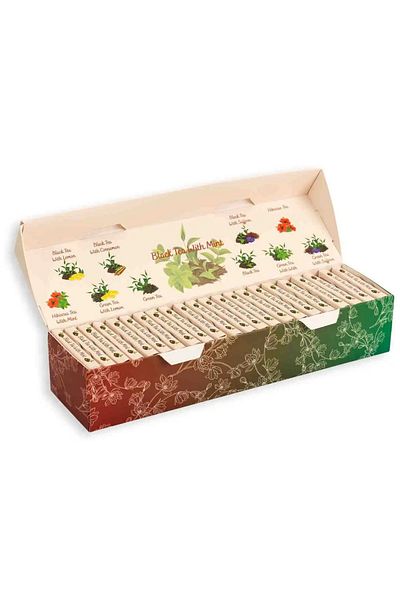Noura Natural شاي الكركديه بالنعناع 25 قطعة
