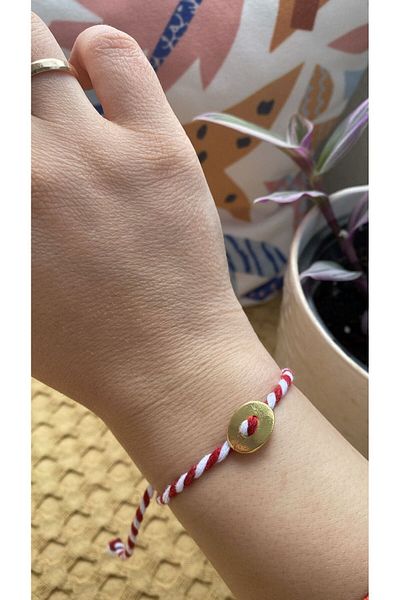 BAE ATOLYE Marteniçka Button Rope Bracelet