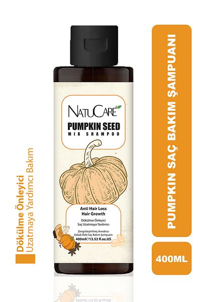 NatuCare High-End Strengthening and Hair Strands Repairing Pumpkin Hair Care Shampoo 400ml