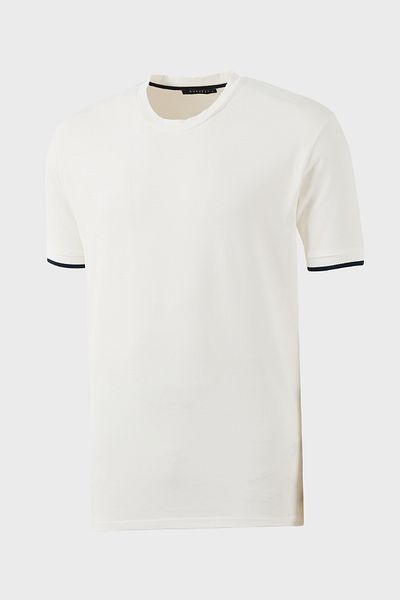 Buratti Ανδρικό μπλουζάκι από Stretch Cotton Regular Fit Crew Neck T SHIRT 5902981