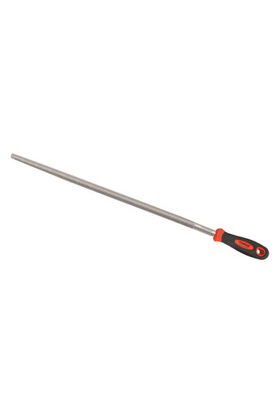 flores Round file with plastic handle, 8 x 310 mm