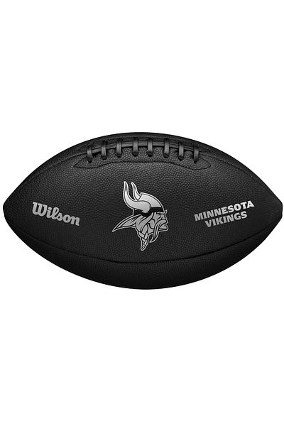 Wilson NFL Team Metallic Premiere Minnesota Vikings Ball, Unisex american football balls