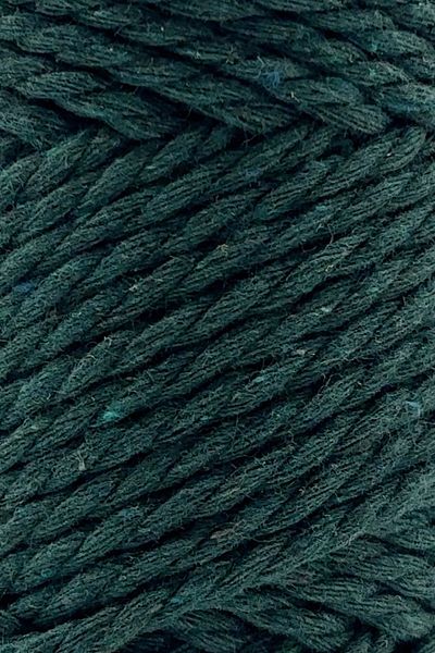 SENSY Premium 3 Twist Cotton Screening Macrame Σχοινί Μακραμέ Σχοινί Χόμπι Τρία Περιστροφές Nefti Green