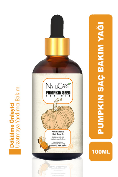 NatuCare زيت العناية بالشعر الراقية لتقوية الشعر وإصلاح خصلات الشعر 100 مل