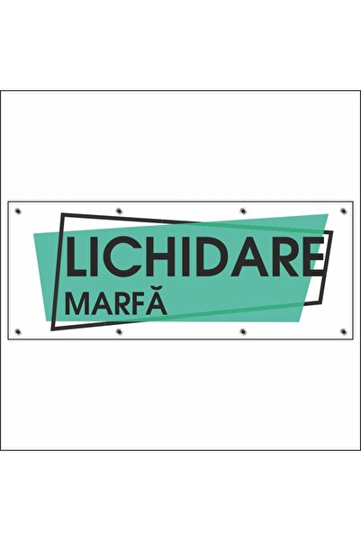 media Banner "Lichidare marfa" model 1, 200 x 80 cm