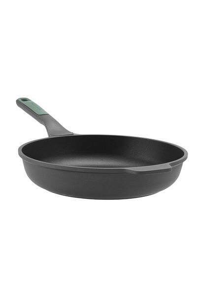 Berghoff Forest Frying Pan, 28 cm, 3L, Aluminum, non-stick coating, Black/Green