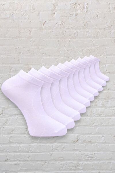 Belyy Socks ECONOMIC PACK OF 10 SHORT BOOTIES