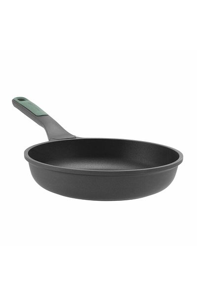 Berghoff Forest Frying Pan, 24 cm, 2L, Non-stick Coating, Aluminum, Black/Green
