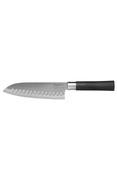 Berghoff Orient Santoku Knife, 17 cm, PP handle, Steel, Silver/Black