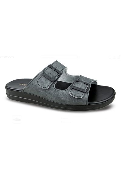 Ceyo Grande Buckle Adjustable Men's Comfortable Daily Orthopedic Slippers