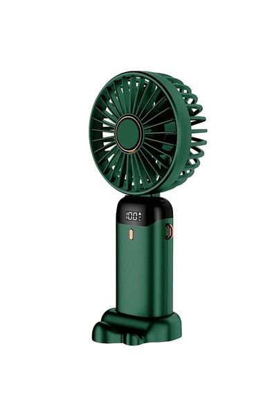 OEM Ultra Portable Fan, 3 in 1, Handheld, Desk, Neck Fan, 5 Speeds, Foldable, with Screen