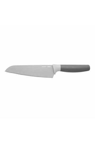 Berghoff Santoku knife, 17cm, protective sheath, Steel, Grey