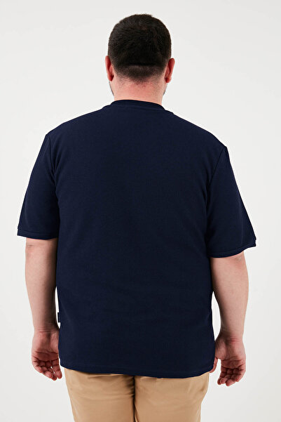 Buratti Plus Size Cotton Regular Fit t Shirt Men t Shirt 5902653B