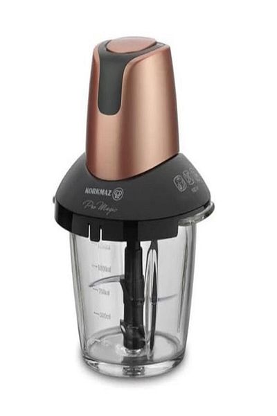 KORKMAZ High-Speed Food Chopper – Stainless Steel Blades