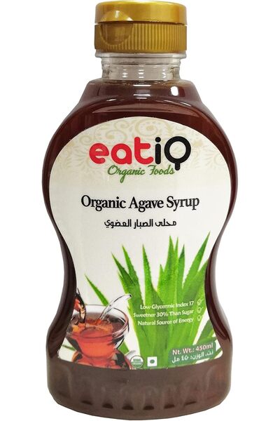 eatiQ أطعمة عضوية - شراب الصبار العضوي 450 مل