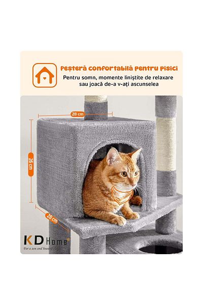 Kdhome KD Home FelineHaven Tower Cat Play Set