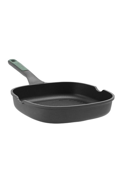 Berghoff Forest grill pan, 26 cm, 2.1L, Aluminum, Black/Green