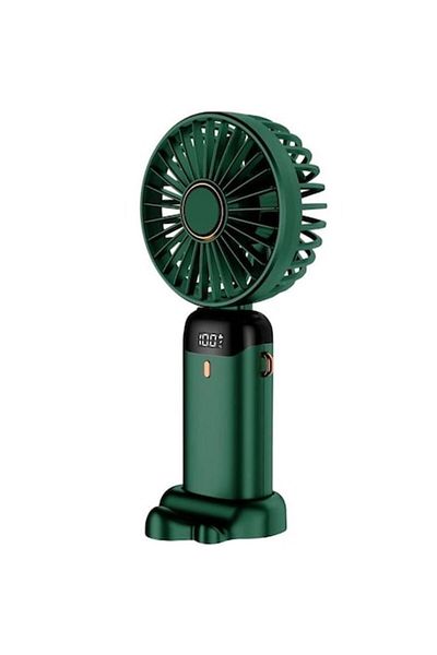 OEM Ultra Portable Fan, 3 in 1, Handheld, Desk, Neck Fan, 5 Speeds, Foldable, with Screen