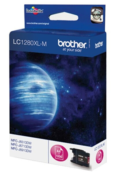 Brother Original Brother LC1280XL M Ink Cartridge, Magenta, 1200 pages