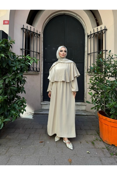 Enfa Pelerinli Elbise