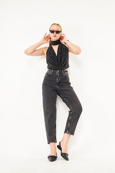 BPF Black Women's Jeans - Comfortable and Stylish Design