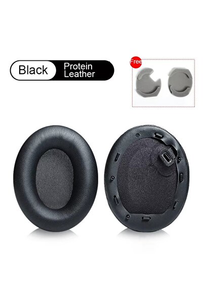Choice وسادات أذن سوداء 1000XM4، مناسبة لسماعات WH-1000XM2 وWH-1000XM3 وWH-10...