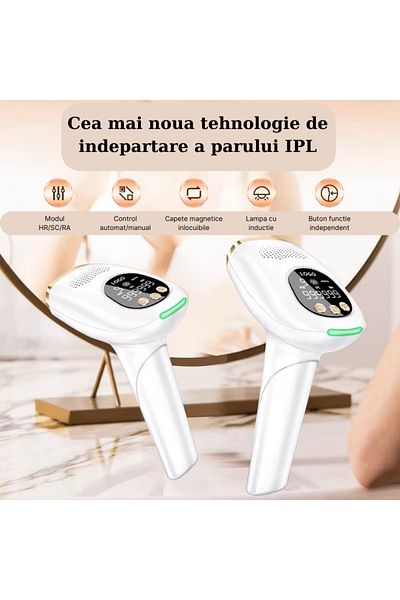 MaGeCa Ipl Epilator, 9 Intensity Levels, 999,999 Pulses, No Freezing Point