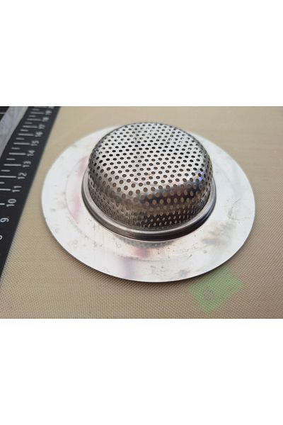 EMPA A V M 11.5 Diameter Stainless Steel Sink in Sink Drain Strainer