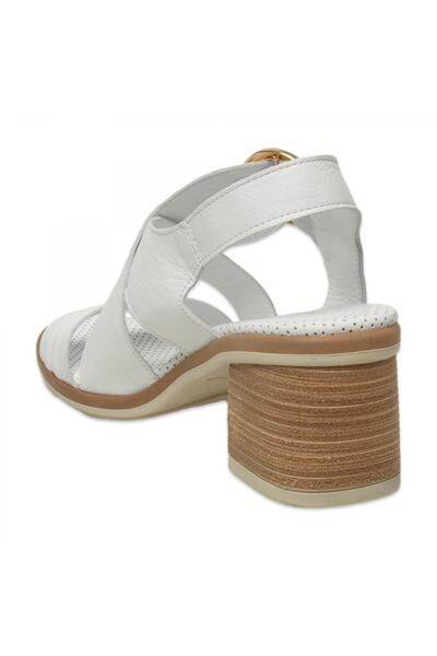 Mammamia D25Ys-2605 Casual White Women's Sandals